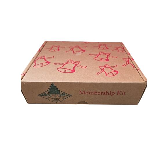 2000 HALLMARK Club Membership Kit Christmas Holiday Keepsake 3 Ornament Set NEW - Picture 3 of 3